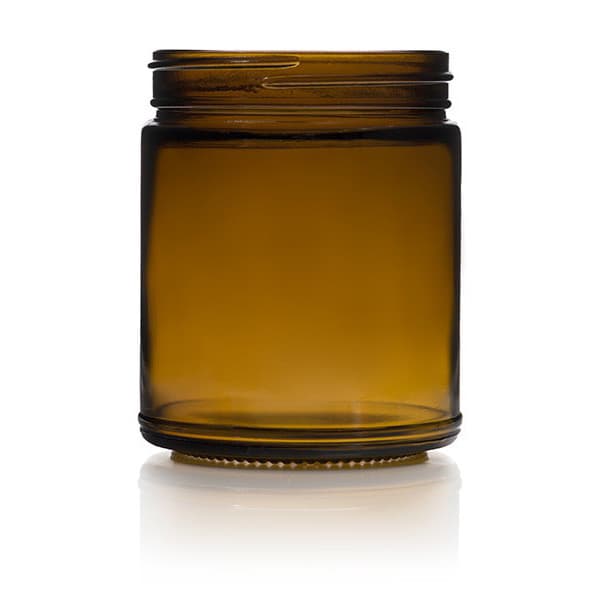 9oz Straight Sided Amber