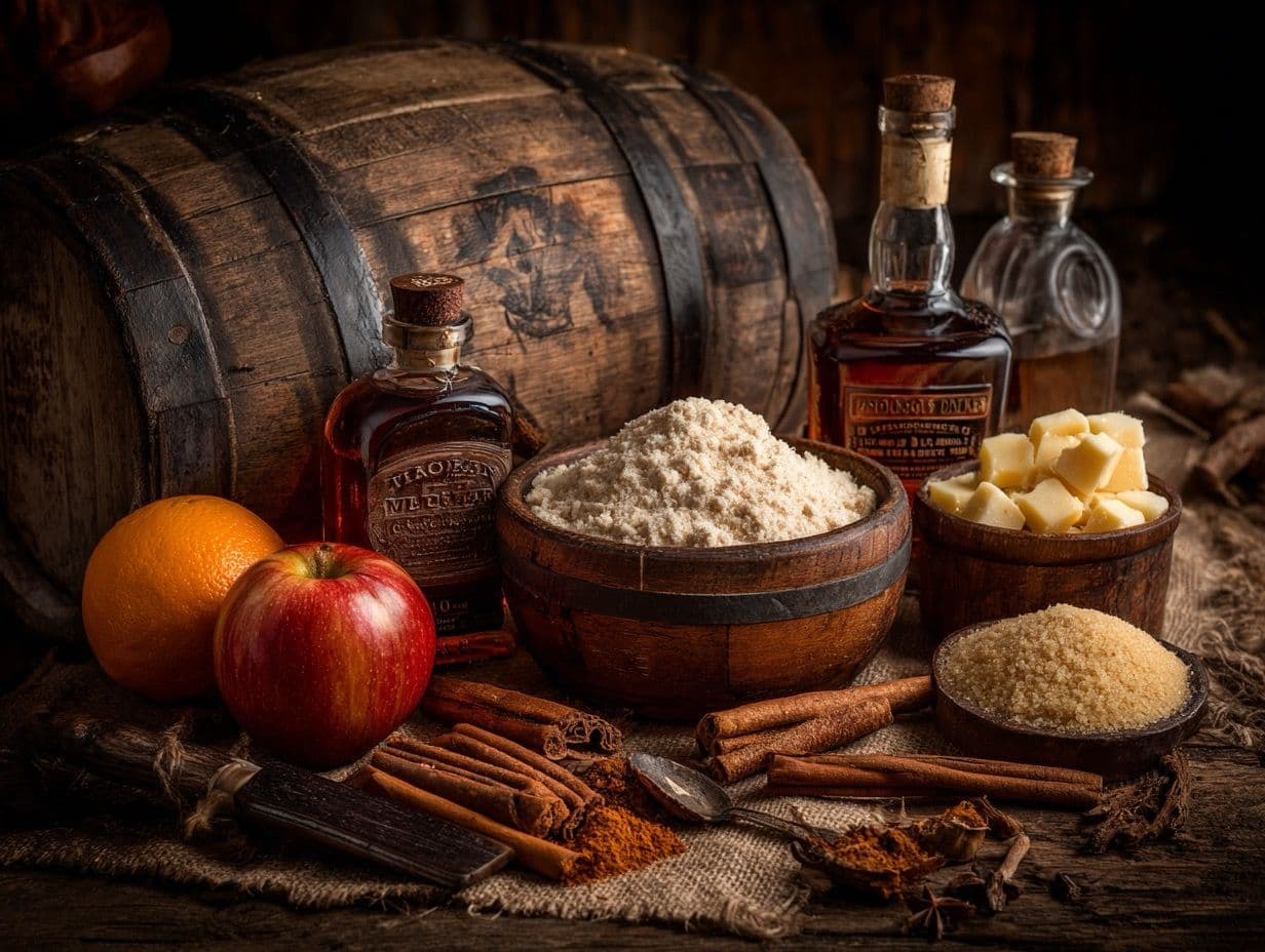 Bourbon Apple Crumble