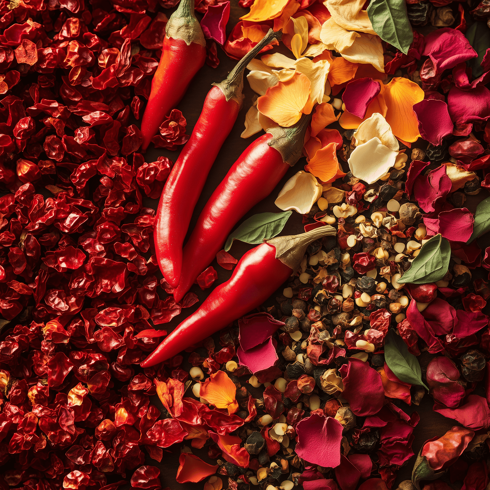 Red Pepper Petals
