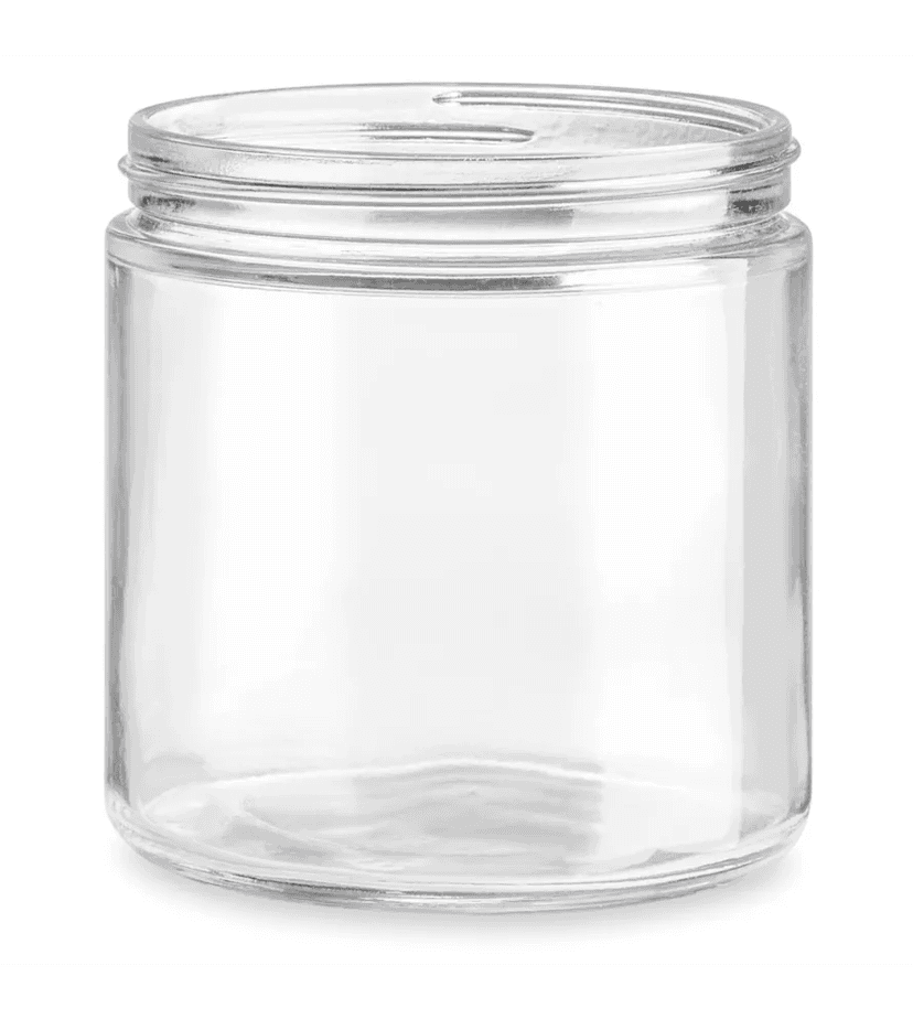 16oz Straight Sided Clear