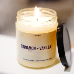 9oz Cinnamon Vanilla Candle - Lumient
