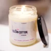 9oz Clean Cotton Candle - Lumient